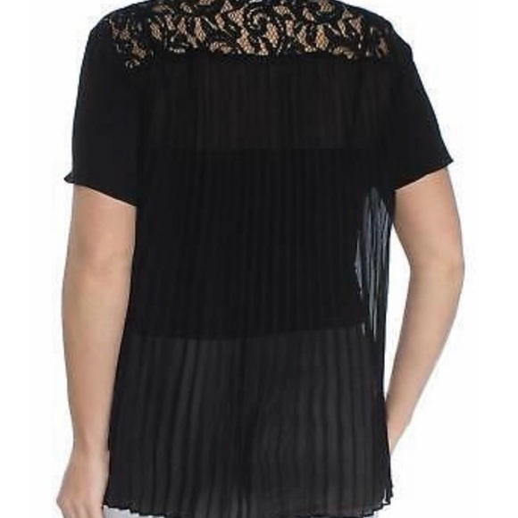 Micheal Kors Elegant Black Lace Women's Top - Picture 7 of 7